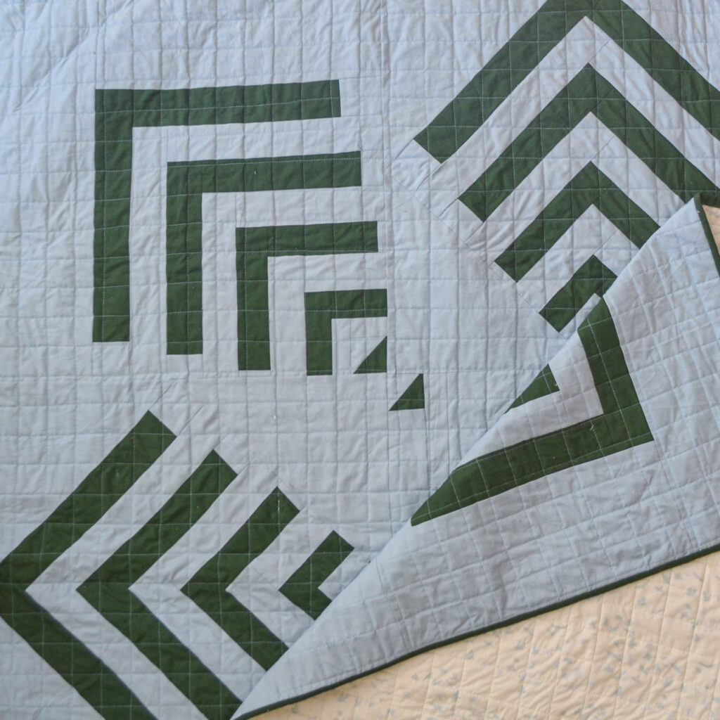 The Pine Sky Quilt Pattern - Side Lake Stitch